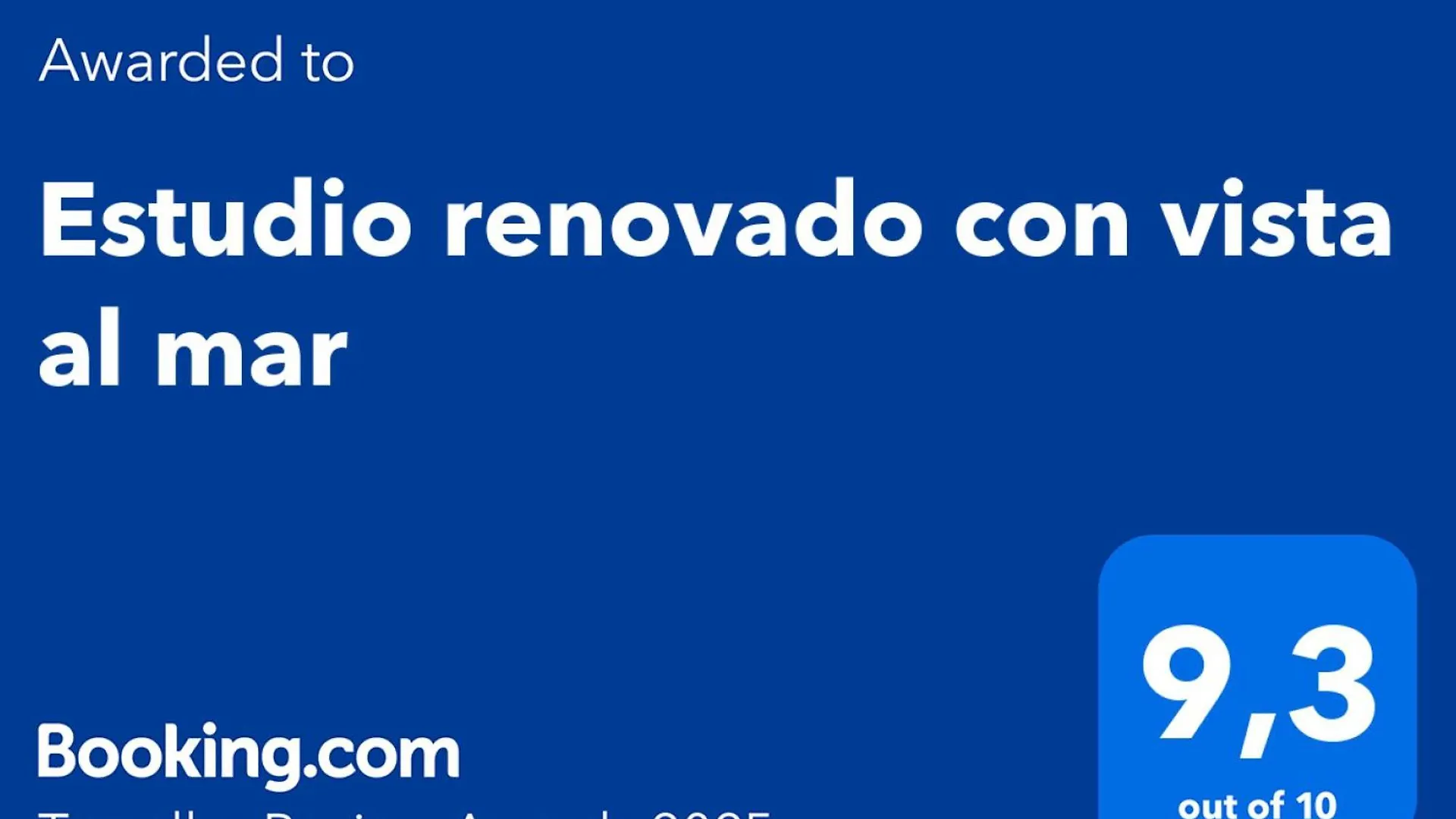 Estudio renovado con vista al mar Torremolinos España